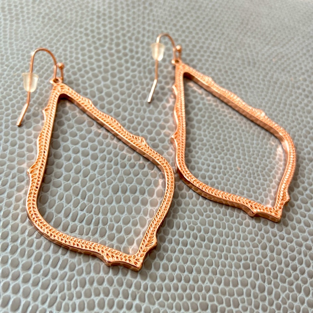 Kendra Scott Sophee Drop Earrings, Rose Gold